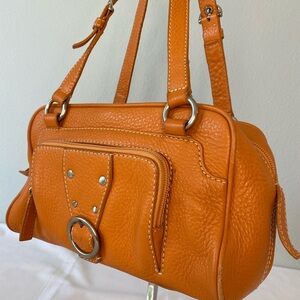 Talbots leather purse in Orange